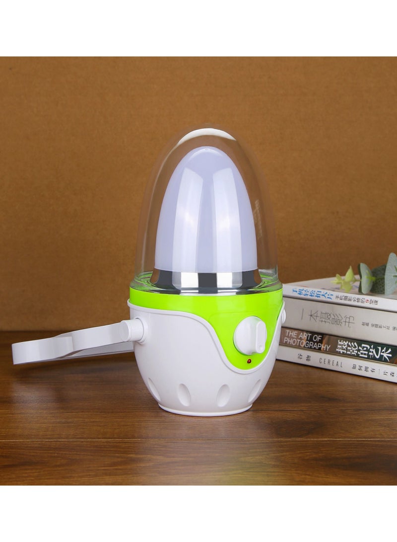 WEIDASI Rechargeable LED Camping Lantern Green White 15W - Image 4