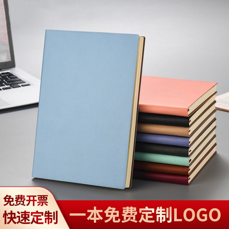 Notebook Thickened A5 Work Meeting Notebook B5 Simple College Student Diary Business A6 Notepad - Image 2