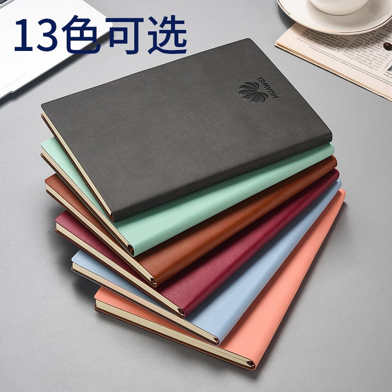 Notebook Thickened A5 Work Meeting Notebook B5 Simple College Student Diary Business A6 Notepad - Image 4