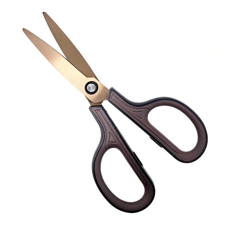 NUOVI Heavy Duty Scissor (175mm) | Titanium Plated Stainless Steel Blade & Rubberized Handle | Multipurpose Tool for Office, Household, Crafts & Kitchen (Body Color May Vary) - Image 2