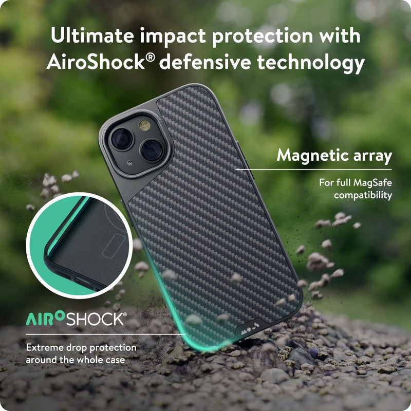 Mous - Protective Case for iPhone 13 - Limitless 4.0 - Aramid Fiber - Fully Compatible with Apple's MagSafe - Image 3