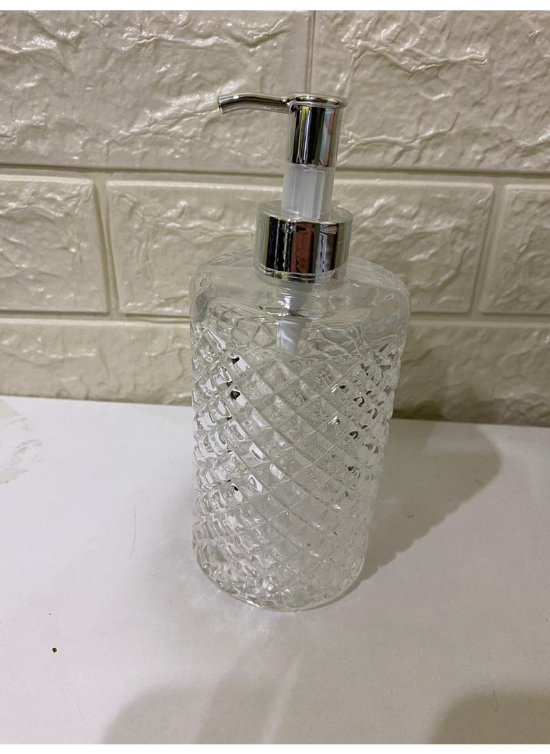 500 ml Glass Soap Dispenser Glass Premium Liquid Soap Dispenser - pzsku/ZD93D7C2D8D2E4357F43DZ/45/_/1725793249/f4f2caef-812f-4bbc-9c6c-a79e9c12aae4