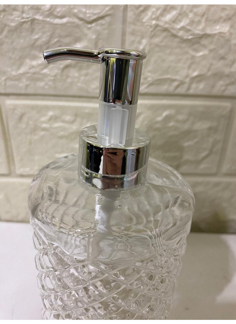 500 ml Glass Soap Dispenser Glass Premium Liquid Soap Dispenser - pzsku/ZD93D7C2D8D2E4357F43DZ/45/_/1728061843/a5a788bf-4a4c-4b4e-aa1d-617aae9d6b2f