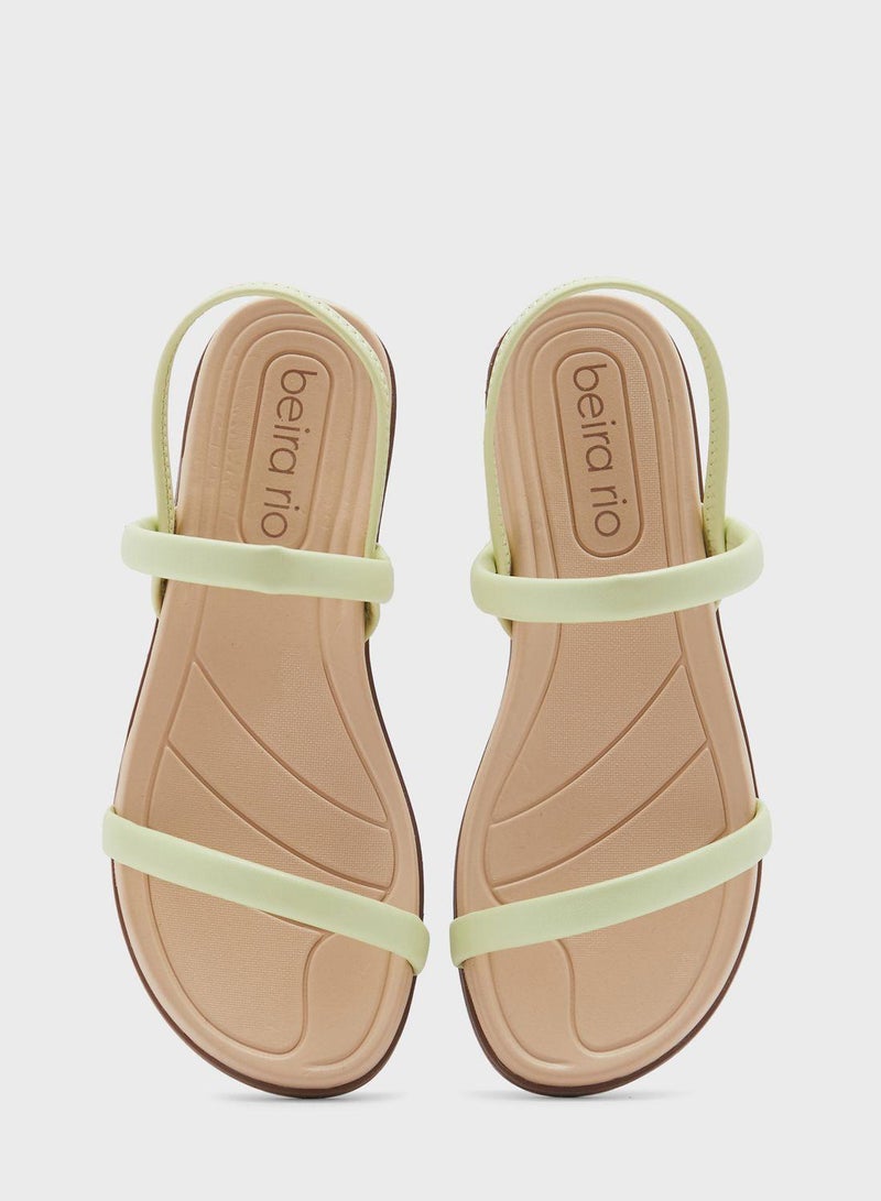 بيرا ريو صنادل مسطحة بأشرطة متعددة من رين - Image 4