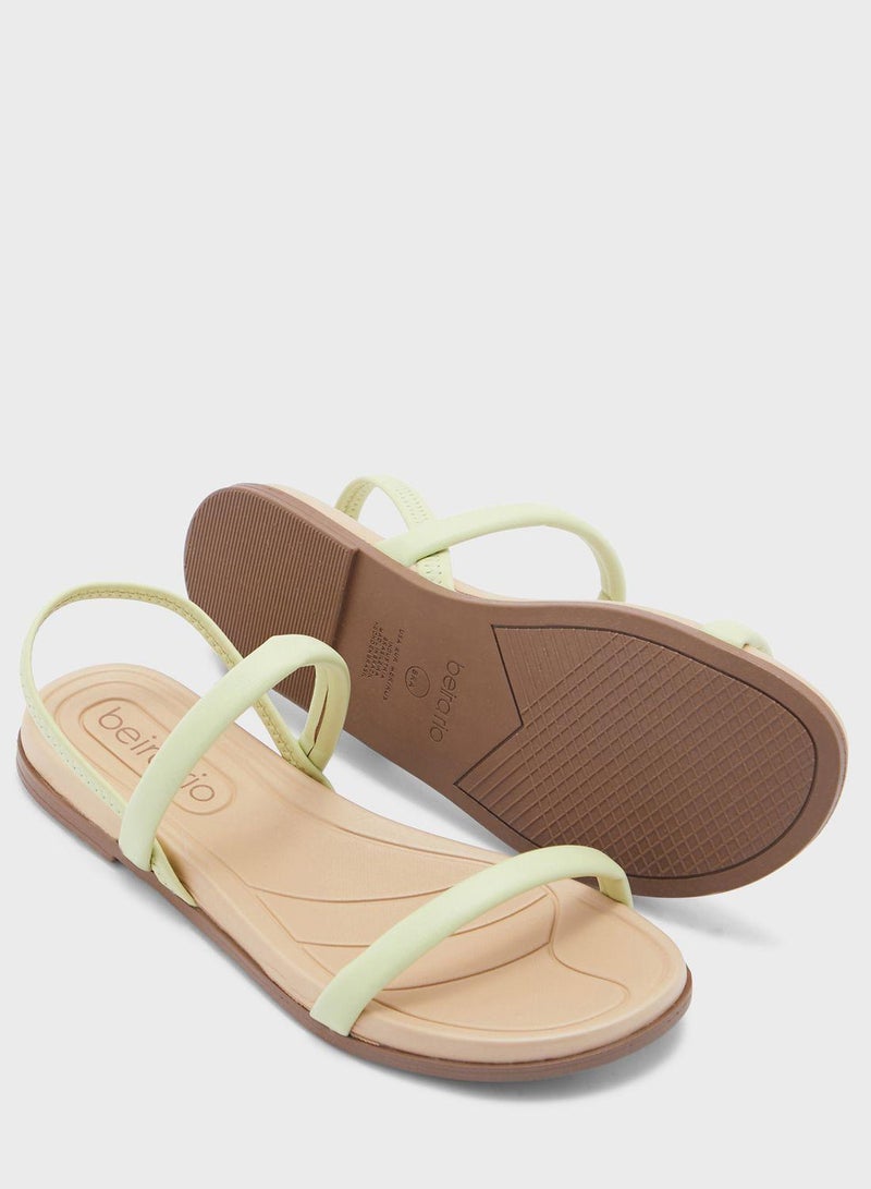 بيرا ريو صنادل مسطحة بأشرطة متعددة من رين - Image 3