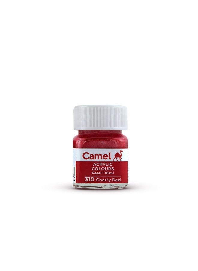 camel - Camel Camlin Kokuyo Fabrica Acrylic Pearl Color - 10ml Each, 6 Shades - Image 1