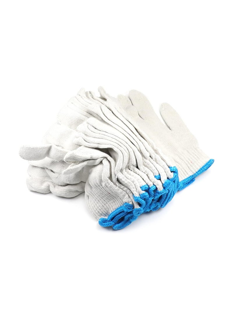 Winner Work Glove Set 10Pcs Cotton Poly Gloves Cloth Gloves Cotton 40% Polyester 60% WINNER  - Image 4