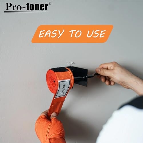 Protoner Mountable Roller for Hand Wrap, with Screws and Brackets for Boxing MMA Gym - Image 3