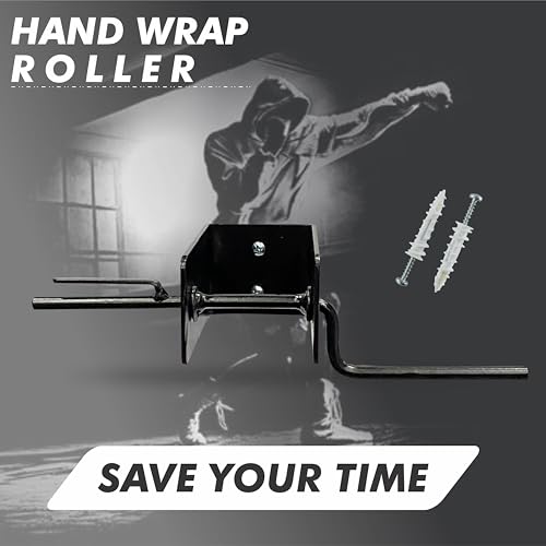 Protoner Mountable Roller for Hand Wrap, with Screws and Brackets for Boxing MMA Gym - Image 5
