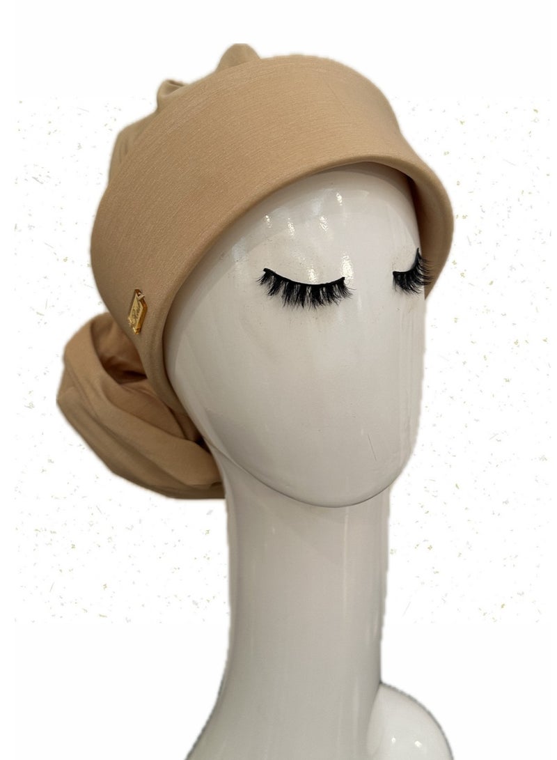 Elegant Flower Turban for Ladies  - Image 1