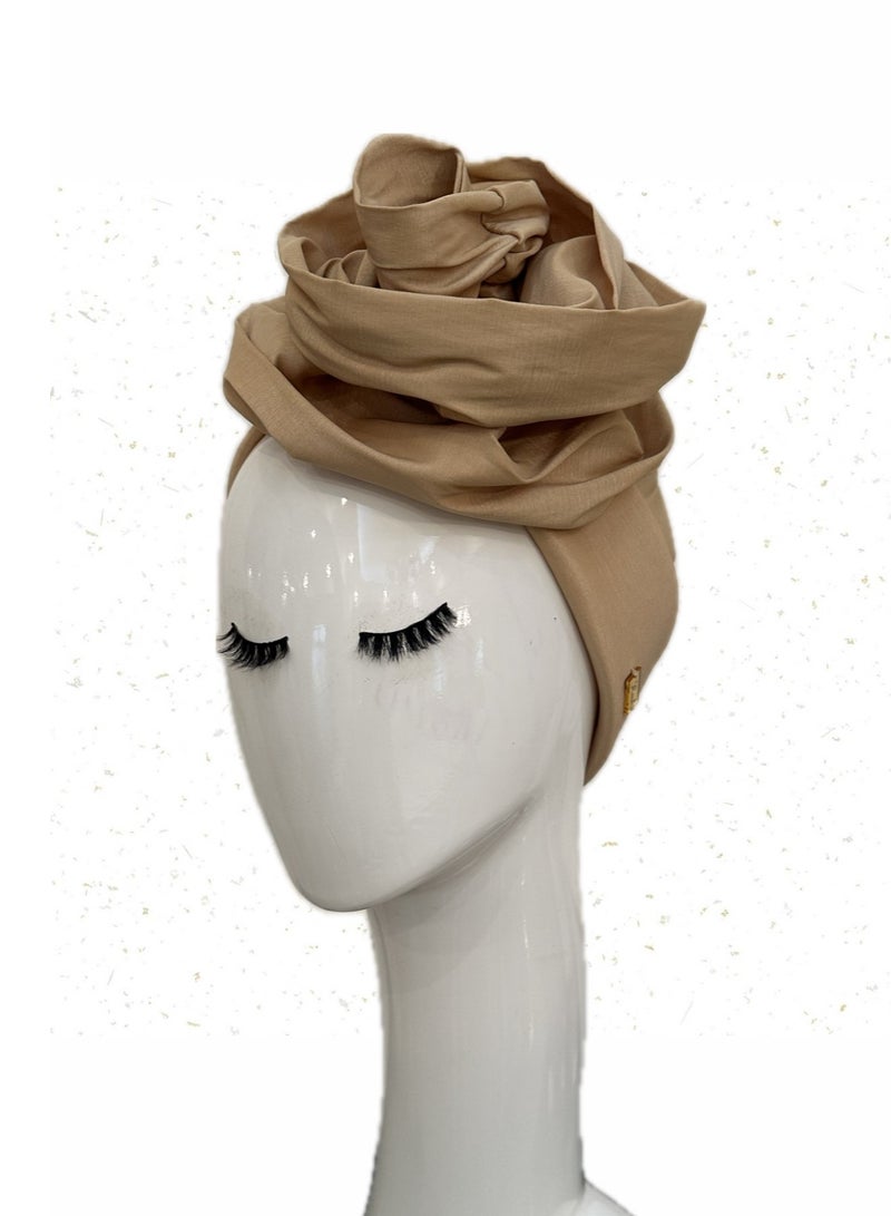Elegant Flower Turban for Ladies  - Image 2