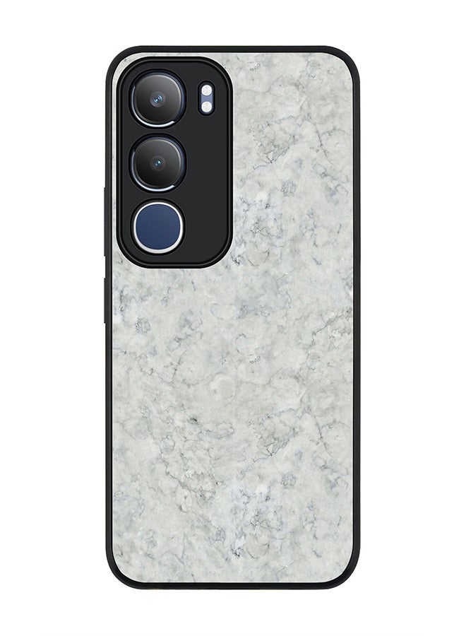 Stylizedd For vivo Y19s / Y19s Pro Case,Slim fit Camera Protection, Shockproof Thin Phone cover  - Marble Texture White - Image 1