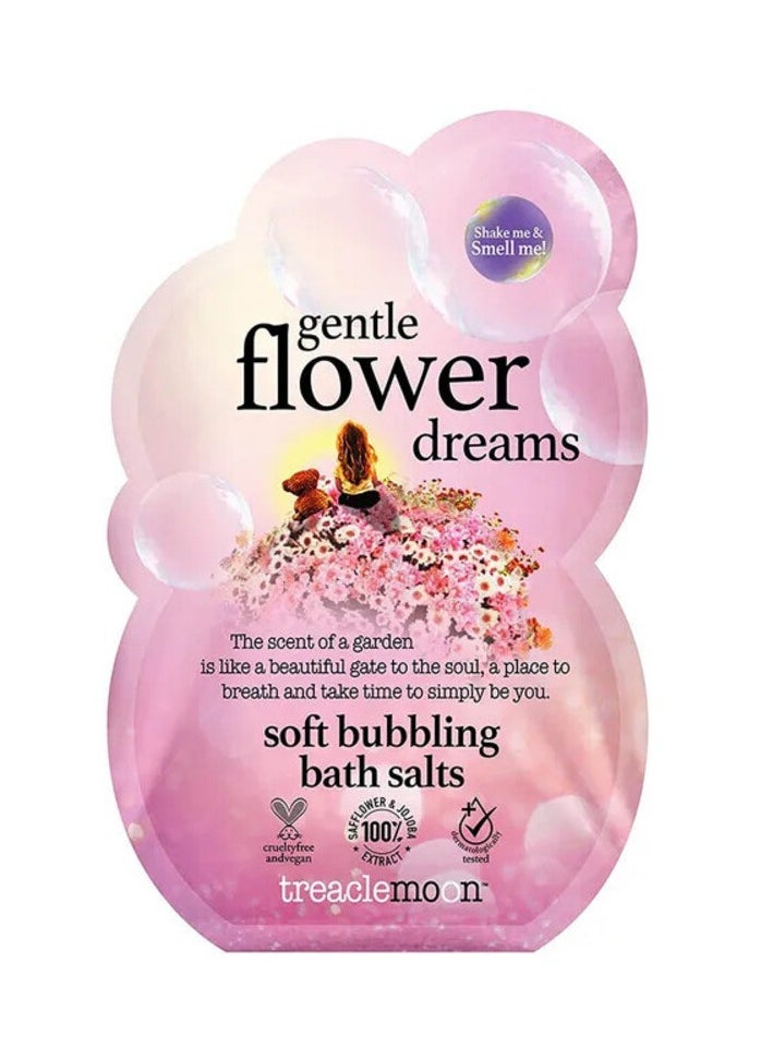 Beauty Legend - TREACLE MOON Gentle Flower Dreams Soft Bubbling Bath Salts 80ml - Image 1
