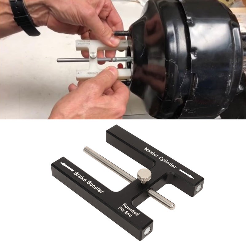 Brake Adjustment Tool Aluminium Alloy Brake Booster Master Cylinder Push Rod for Brake Booster with Adjustable Pin - Image 1