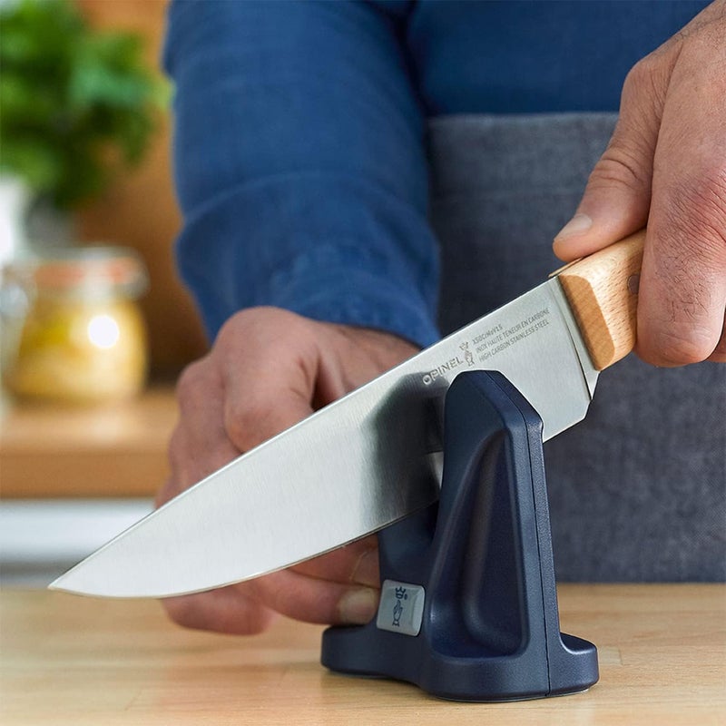 Opinel 254562 Plastic Knife Sharpener, Blue - Image 5