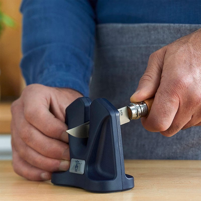 Opinel 254562 Plastic Knife Sharpener, Blue - Image 4