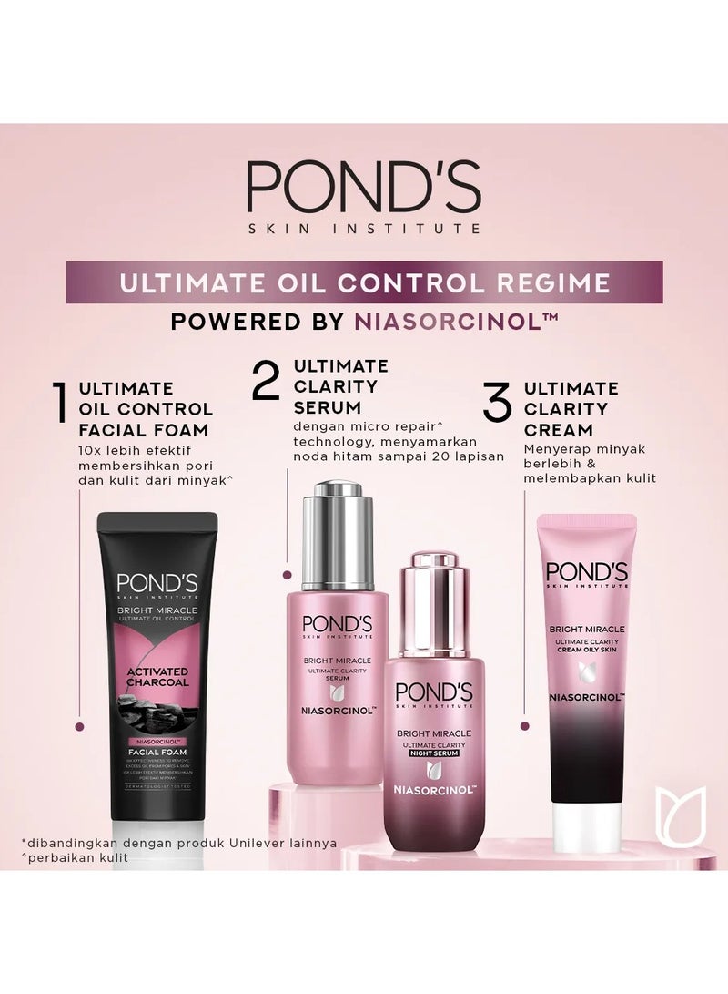 Pond's Bright Miracle Ultimate Oil Control Facial Foam 100G - Image 3
