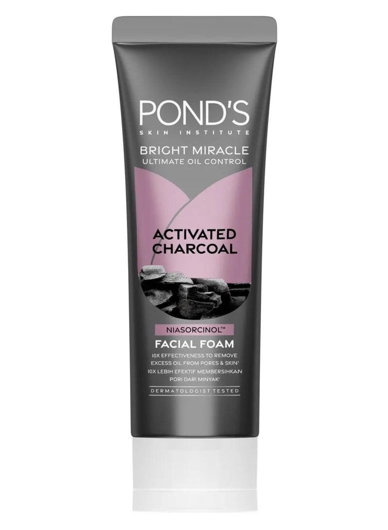 Pond's Bright Miracle Ultimate Oil Control Facial Foam 100G - Image 1