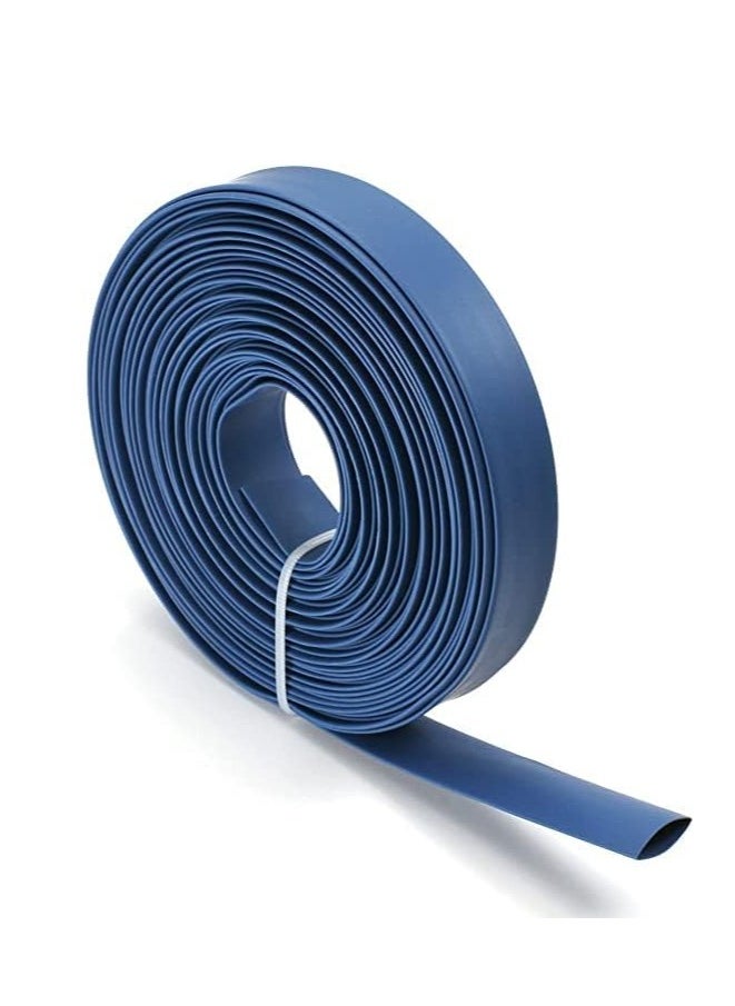 RACO Heat Shrink Sleeve Good Quality Heat Shrinkable Tube For Wrap Cable Wire Insulation 1 Meter Length Blue  - Image 1