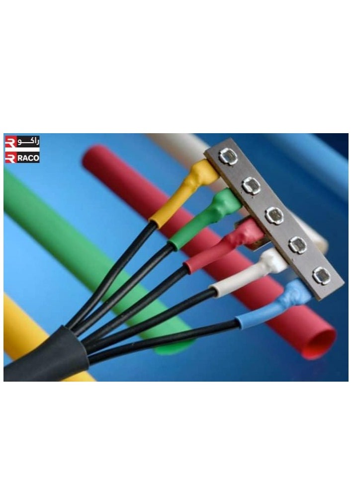 RACO Heat Shrink Sleeve Good Quality Heat Shrinkable Tube For Wrap Cable Wire Insulation 1 Meter Length Blue  - Image 5