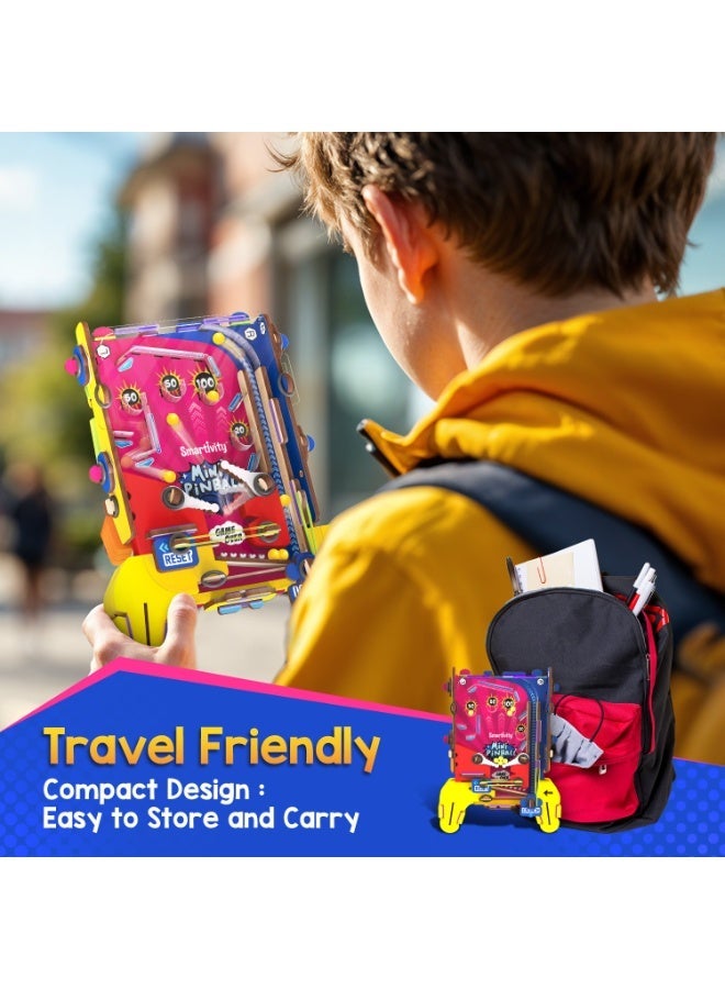 Smartivity Mini Pinball DIY STEM Educational Toy Kit for Kids Age 6+ | Wooden Learning Toy | Build & Play | Gift for Boys & Girls - Image 5