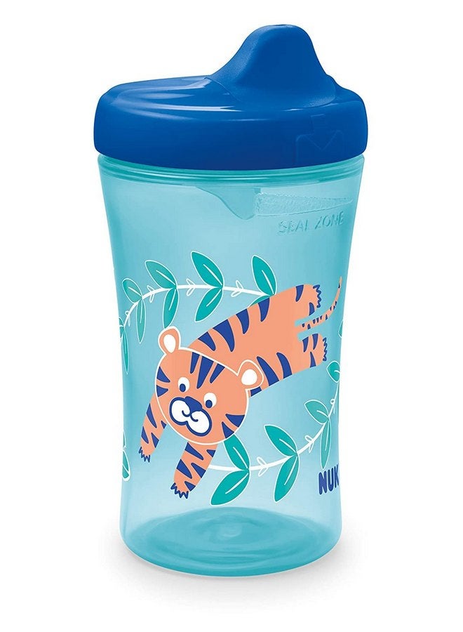 نوك كوب NUK Hide 'n Seek Hard Spout بسعة 10 أونصة، بتصميم الحيتان والنمور، باللون الأزرق - Image 2