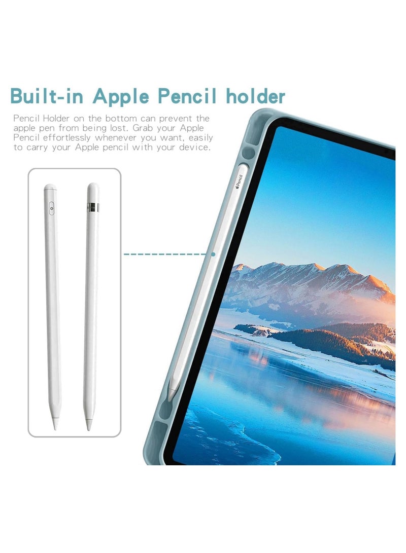 Keyboard Case for Galaxy Tab S10 FE Plus 13.1-inch 2025 (SM-X620/X620B), Removable Touchpad Keyboard with Pen Holder and Bluetooth Mouse Retro Round Keys Lovely