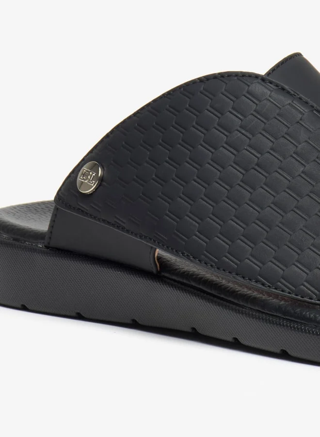 LBL by Shoexpress Men Textured SlipOn Arabic Sandals