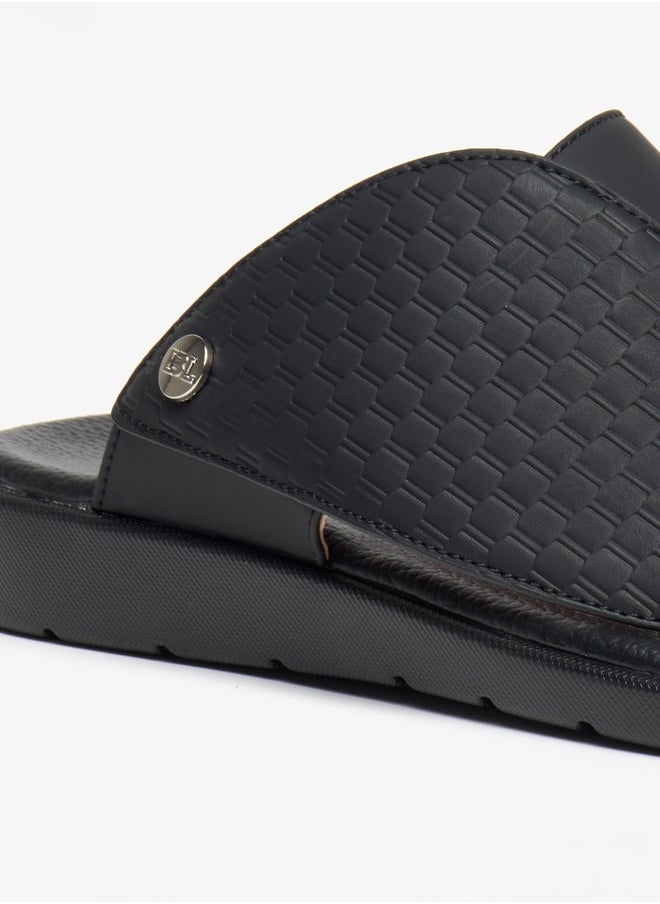 LBL by Shoexpress Men Textured SlipOn Arabic Sandals  - Image 5