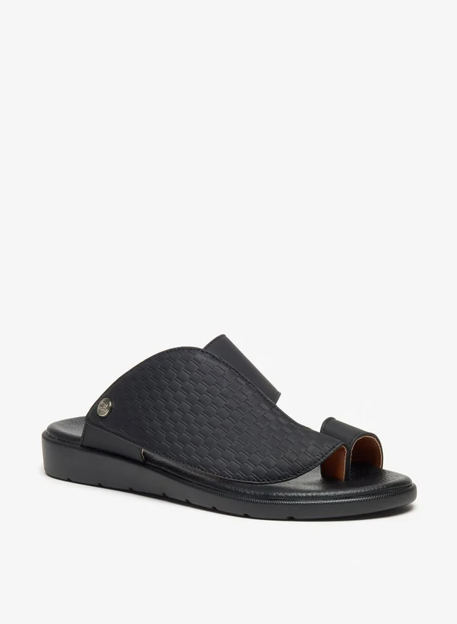 LBL by Shoexpress Men Textured SlipOn Arabic Sandals