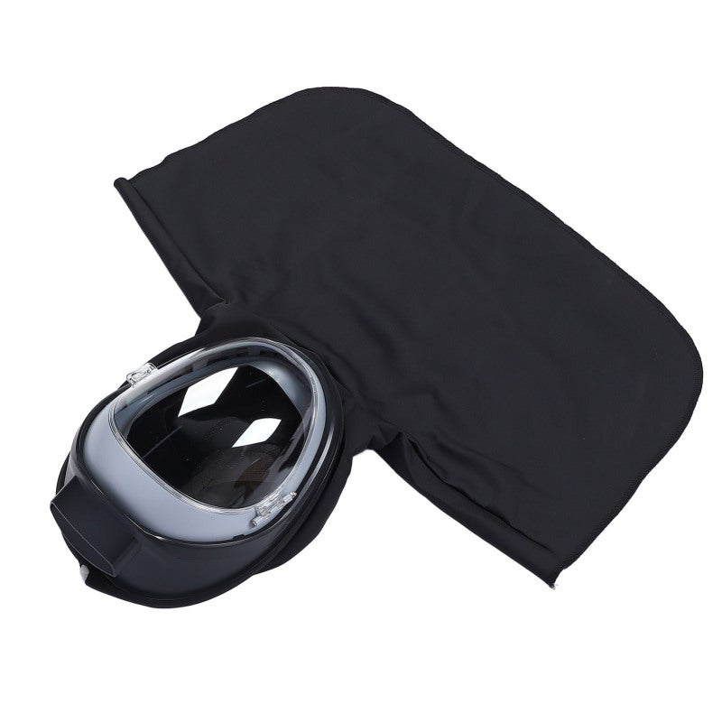 Electric Ventilated Sand Blasting Hood: High Density Filter Anti Fog Lens - Flip Up Design Safety Hood for Industrial Grinding Polishing Smelting Mining Laboratory Home Renovation - Image 5