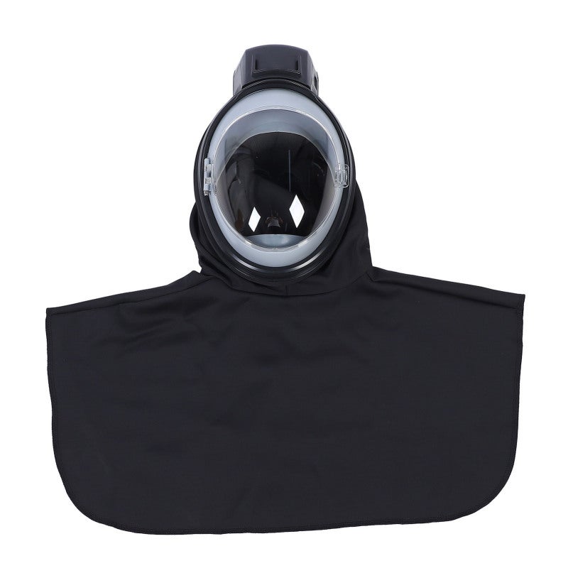 Electric Ventilated Sand Blasting Hood: High Density Filter Anti Fog Lens - Flip Up Design Safety Hood for Industrial Grinding Polishing Smelting Mining Laboratory Home Renovation - Image 2