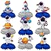BQC 9 Pcs Space Birthday Decorations Space Centerpieces for Tables Space Themed Party Decorations Space Party Favors - Image 2