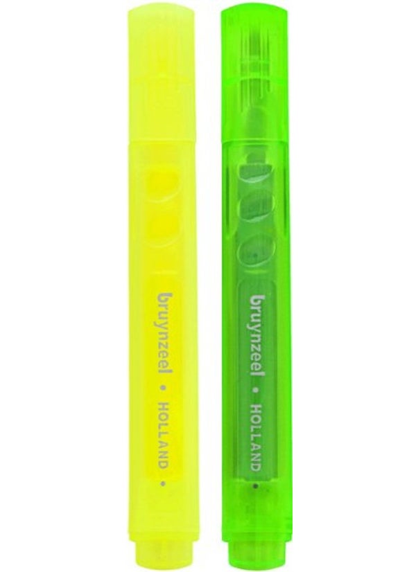 Highlighter Pencil Neon Green-Yellow 2-pack