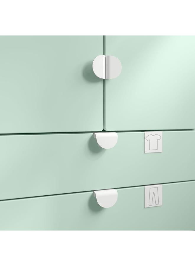 Green Tiger Clip-on handle, white, 60 mm 2 pack - Image 3