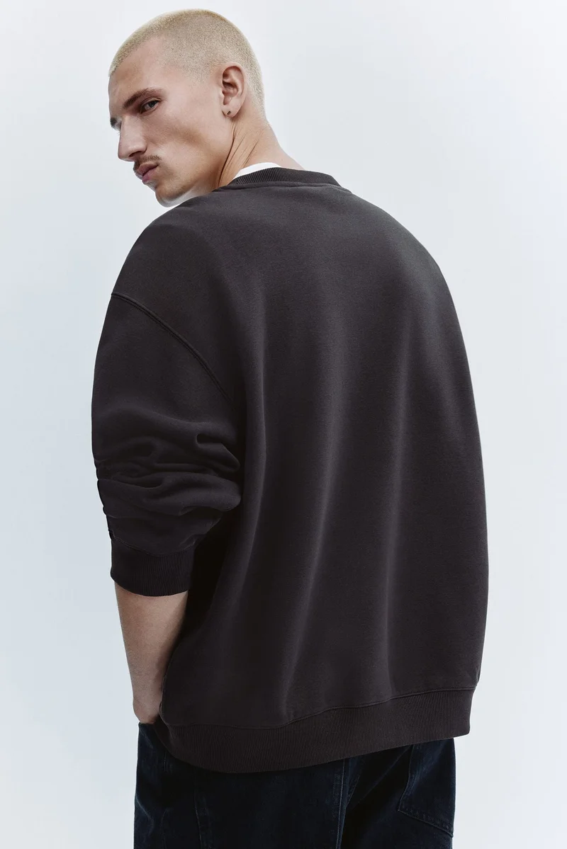 H&M  Relaxed Fit Sweatshirt for Men | Best Price UAE