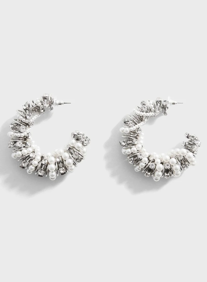 MANGO Vito Hoop Earrings