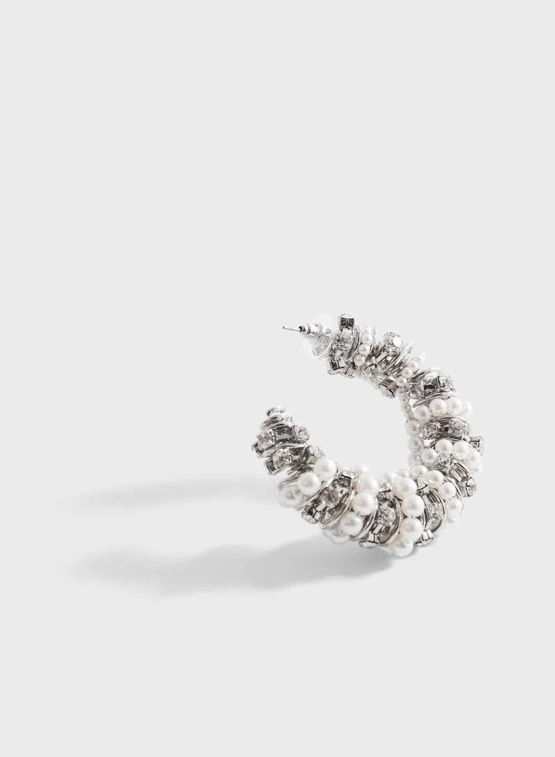 MANGO Vito Hoop Earrings