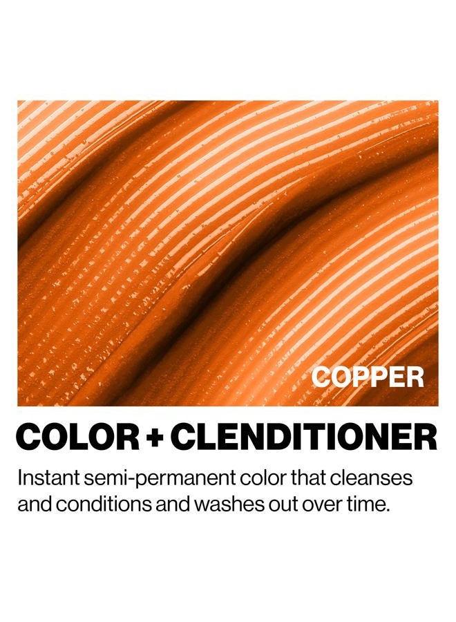 KERACOLOR كيراكولور كلينديشنر COPPER صبغة شعر - ملون شعر شبه دائم مع ترطيب، 12 فل. أوقية - Image 3