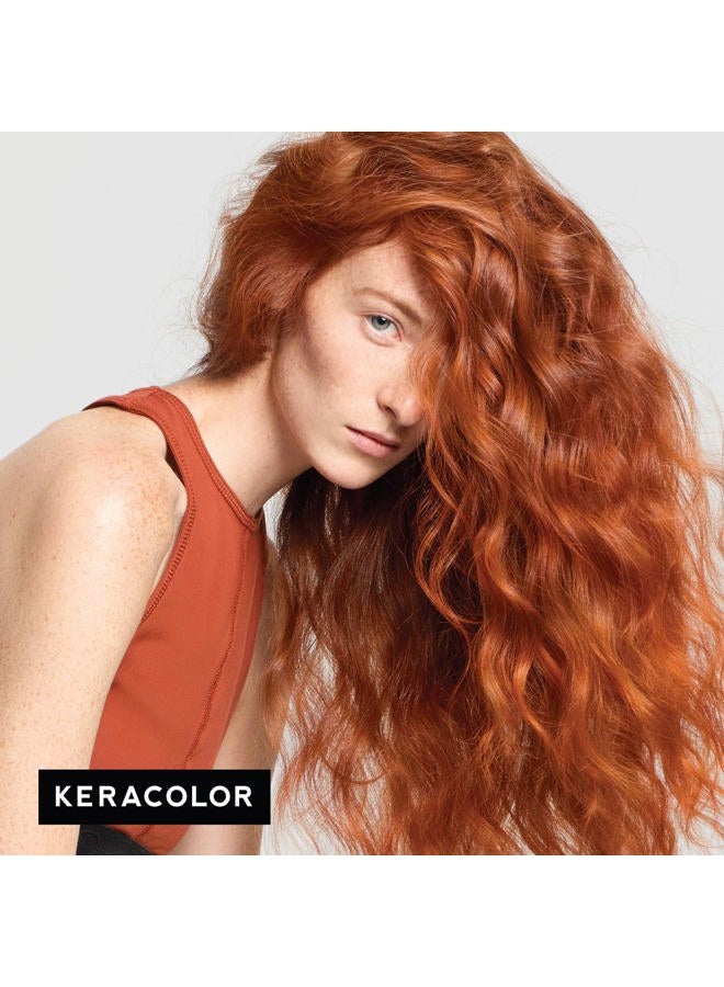 KERACOLOR كيراكولور كلينديشنر COPPER صبغة شعر - ملون شعر شبه دائم مع ترطيب، 12 فل. أوقية - Image 4