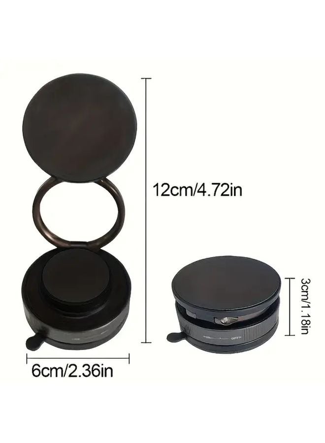 Upgraded Strong Magnetic White Car Phone Holder 360 Rotatable Foldable Design - Image 3