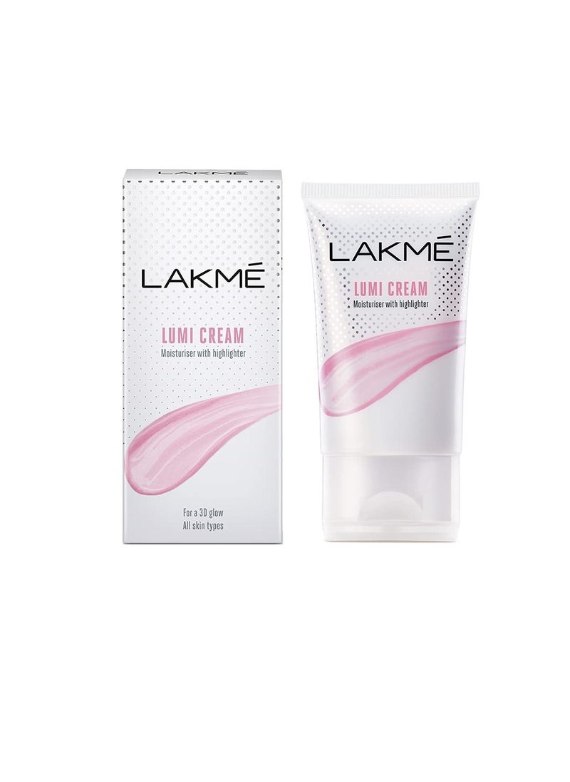 LAKME - LAKMÉ Absolute Perfect Radiance Brightening Light Crème with Niacinamide and Micro crystals  50g and Lumi Cream Moisturizer with Highlighte  Enriched with Niacinamide for All Skin Type  30g - Image 1