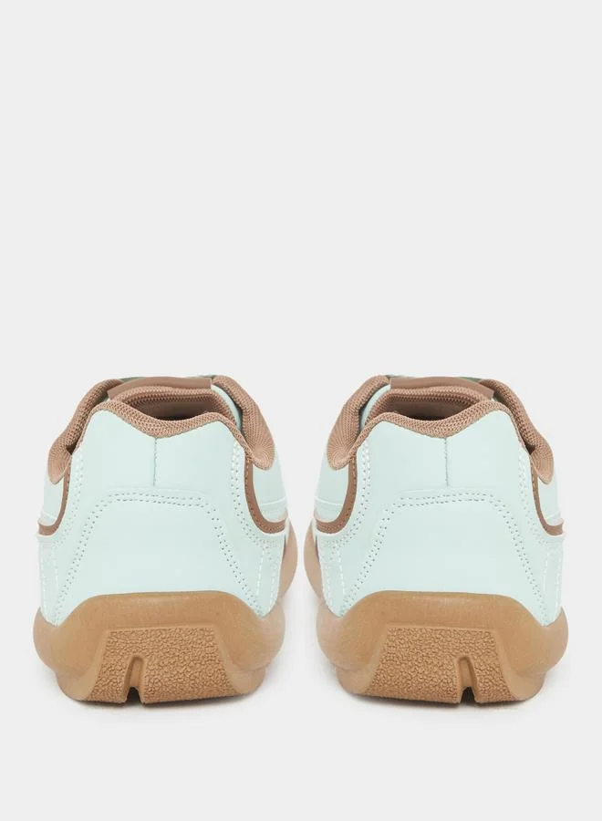 ستايلي Styli Panelled Lace Up Sneakers