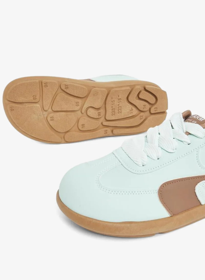 Styli Active  Panelled Lace Up Sneakers for Women | Best Price UAE