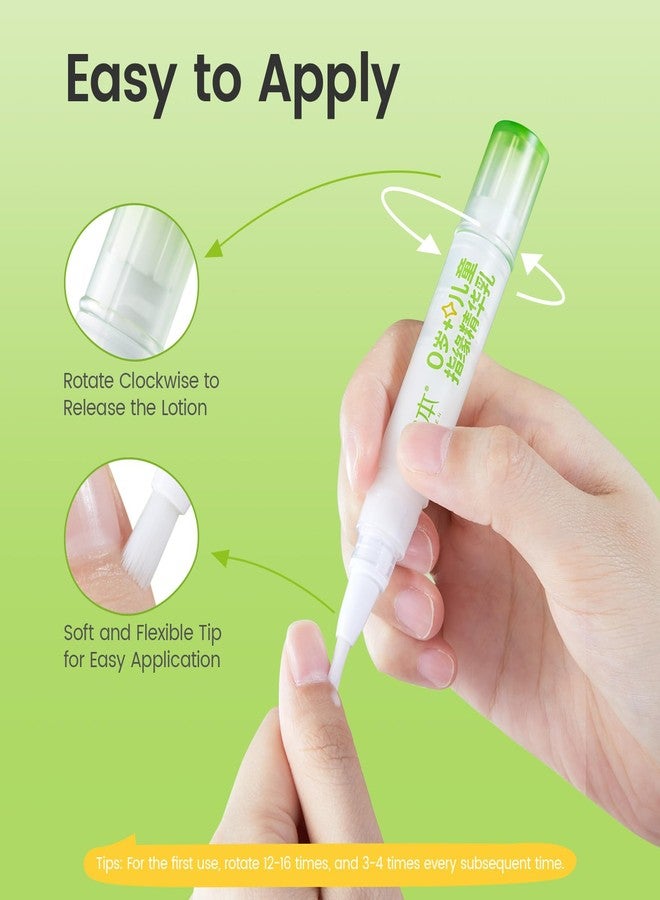 RUNBEN Nail Biting Treatment for Kids & Baby Bitter Taste Nail Care Pen to Stop Thumb Sucking & Biting Nails, Toddlers Safe & Natural Formula, 2-in-1 Repair & Deterrent (0.14 oz) - Image 5