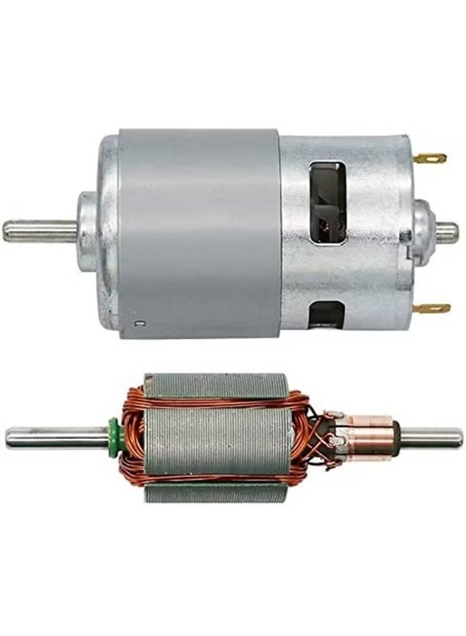 Best Micro DC 12V-24V 10000RPM 795 Motor Ball Bearing Large Torque High Power Low Noise Brushed DC Motor Driver for Electrical Tools DIY - Image 5