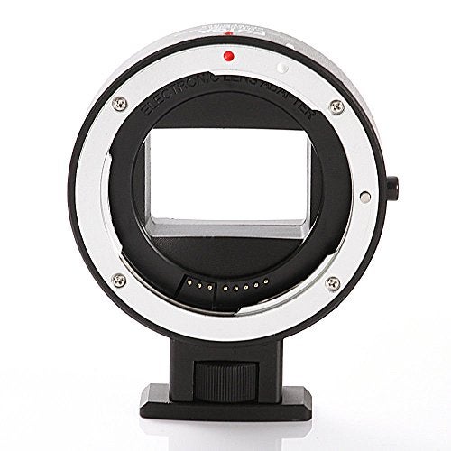 FocusFoto Electronic Full Frame Auto Focus Adapter Ring for Canon EOS EF EF-S Lens to Sony E Mount NEX-7 6 5 A7 A7S A7R II Camera Body - Image 1
