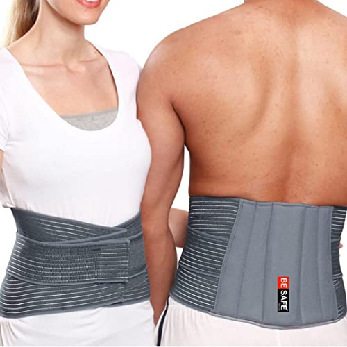 BESAFE Forever Lumbar Sacral Belt For Back Sprains, Strains, & Muscle Spasms, Unisex for Lower Back Support, (Fits 30-42 inches Waist Size) - Image 2