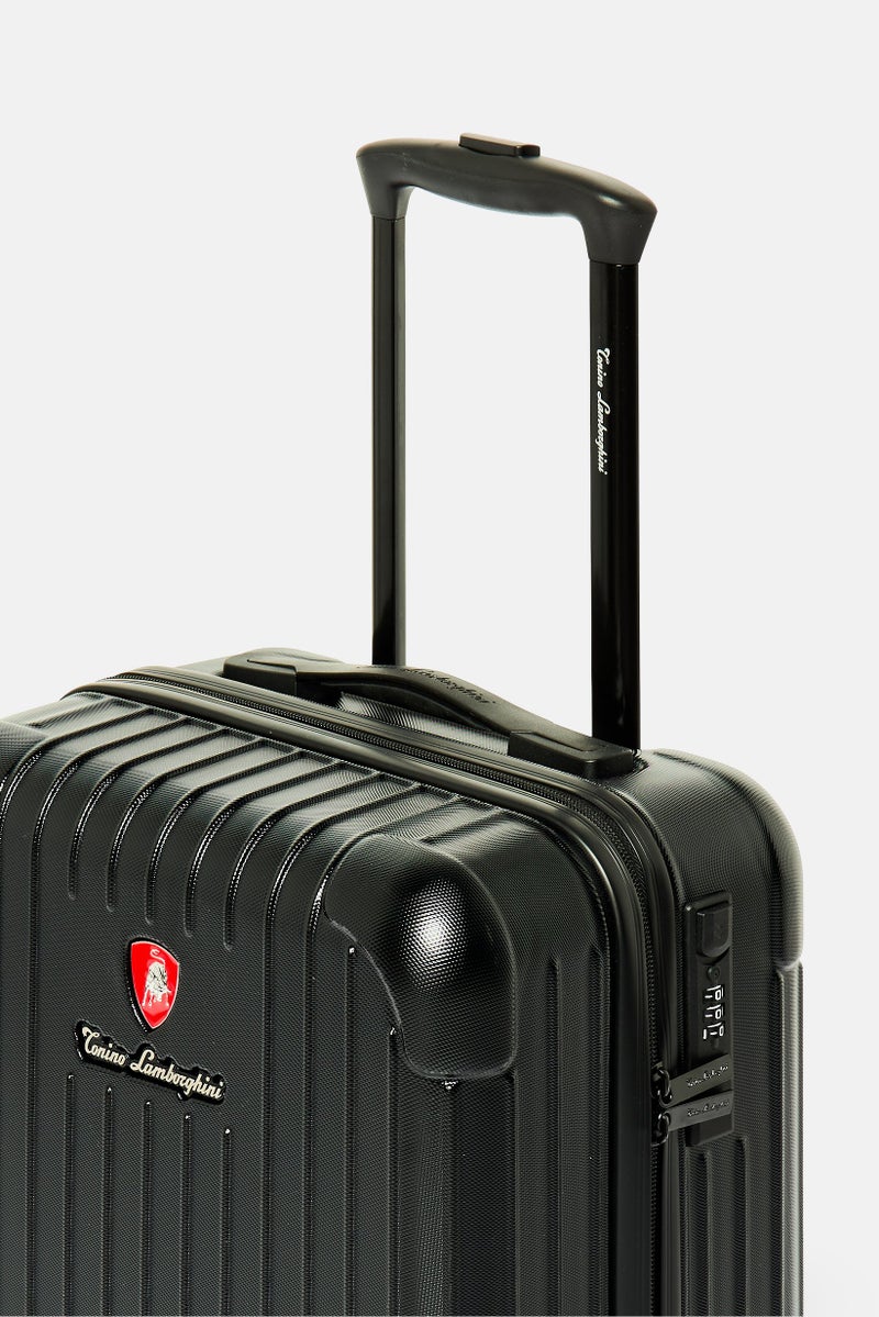 Tonino Lamborghini 20 Inch Expandable Hardshell Cabin Spinner, Black - Image 4