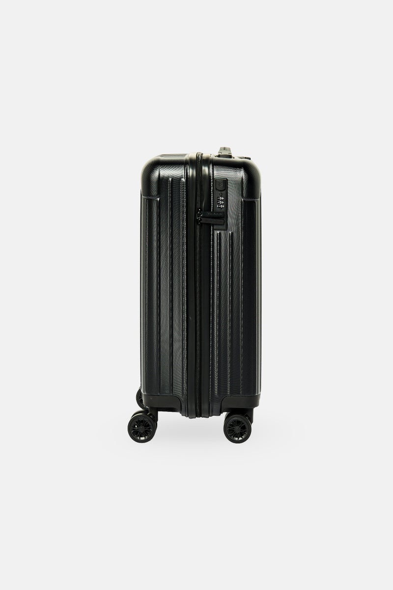Tonino Lamborghini 20 Inch Expandable Hardshell Cabin Spinner, Black - Image 4